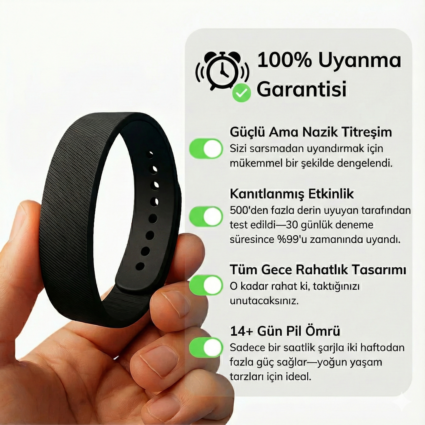 WayzOne – Titreşimli Uyandırma Asistanı