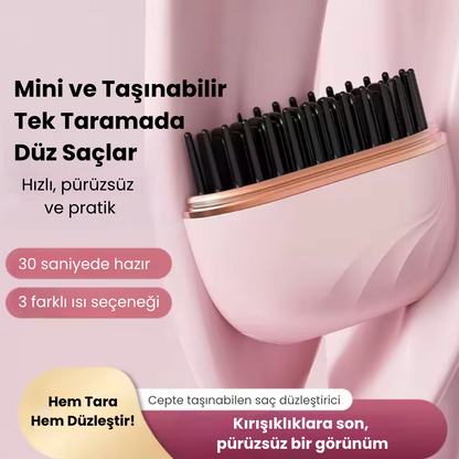 Kablosuz Taşınabilir Saç Düzleştirici